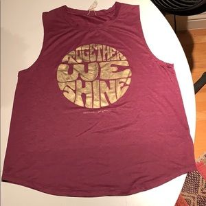 Peloton Tank - Sz L - Together We Shine!
